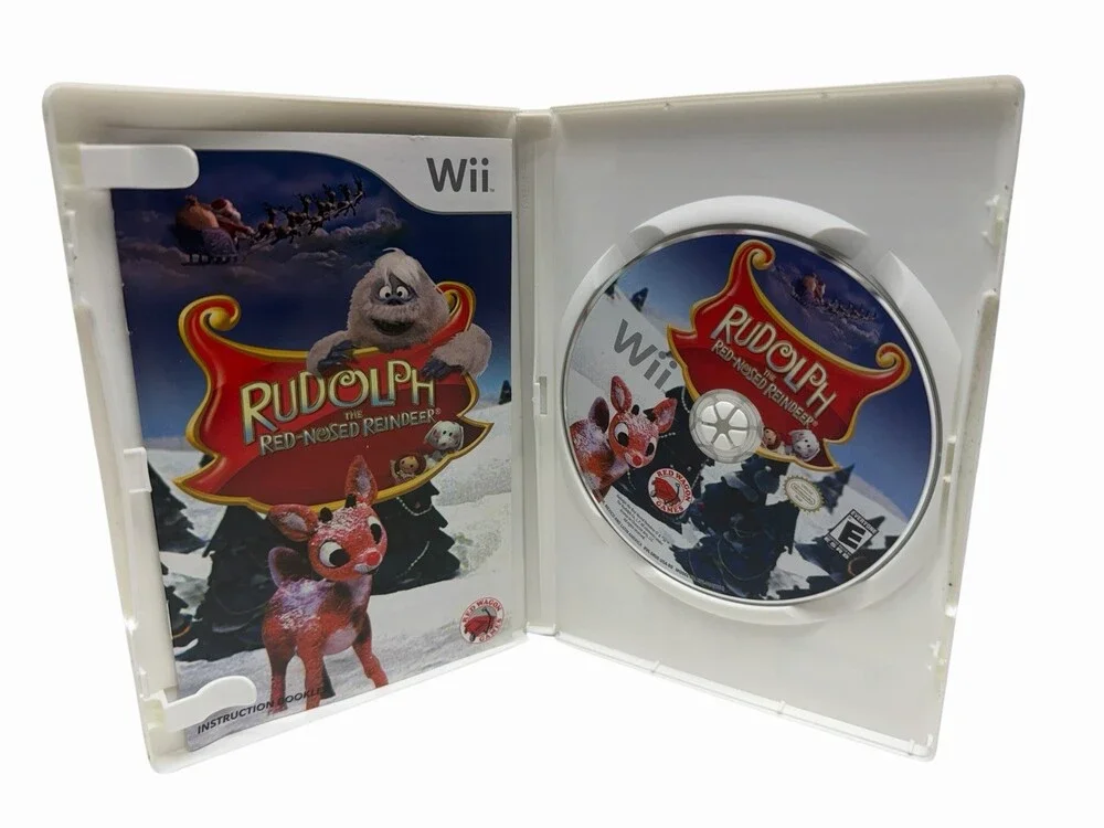 Rudolph the Red-Nosed Reindeer Nintendo Wii 2010 CIB Complete w/ Manual